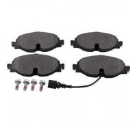 Гальмівні колодки передні (з датчиком, 160x65x20) Volkswagen Tiguan / Фольксваген Тігуан 2007-2016 1163613910 JP GROUP (Данія)