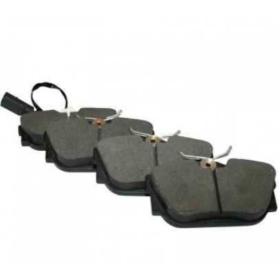 Тормозные колодки задние (c датчиком, 87x53x17) Volkswagen Tiguan / Фольксваген Тигуан 2007-2016 1163706110 JP GROUP (Дания)