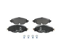 Гальмівні колодки передні (з датчиком, 160x65x20) Volkswagen Tiguan / Фольксваген Тігуан 2007-2016 13.0460-2609.2 ATE (Німеччина)
