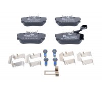 Тормозные колодки задние (c датчиком, 87x53x17) Volkswagen Tiguan / Фольксваген Тигуан 2007-2016 13.0460-2874.2 ATE (Германия)