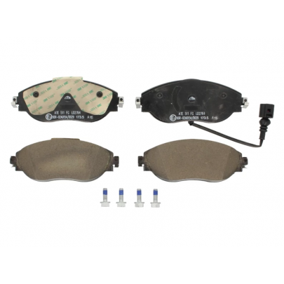 Тормозные колодки передние (с датчиком, 175.2x69.6x19.8) Volkswagen Tiguan / Фольксваген Тигуан 2007-2016 13.0470-2764.2 ATE (Германия)