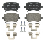 Гальмівні колодки задні (без датчика, 105.5x56x17) Volkswagen Tiguan / Фольксваген Тігуан 2007-2016 13.0470-2880.2 ATE (Німеччина)