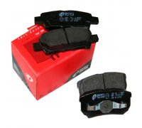 Тормозные колодки задние (без датчика, 105.5x56x17) Volkswagen Tiguan / Фольксваген Тигуан 2007-2016 1342.00 Remsa (Испания)