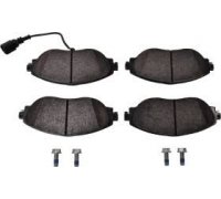 Тормозные колодки передние (с датчиком, 175.2x69.6x19.8) Volkswagen Tiguan / Фольксваген Тигуан 2007-2016 1470.01 Remsa (Испания)