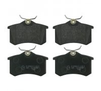 Гальмівні колодки задні (без датчика, 87x53x17) Volkswagen Tiguan / Фольксваген Тігуан 2007-2016 16146 FEBI (Німеччина)