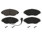 Гальмівні колодки передні (з датчиком, 175.2x69.6x19.8) Volkswagen Tiguan / Фольксваген Тігуан 2007-2016 16868 FEBI (Німеччина)