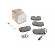 Тормозные колодки задние (c датчиком, 87x53x17) Volkswagen Tiguan / Фольксваген Тигуан 2007-2016 181614700 ICER (Испания)