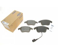 Гальмівні колодки передні (з датчиком, 155x66x20) Volkswagen Tiguan / Фольксваген Тігуан 2007-2016 181923 ICER (Іспанія)