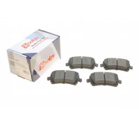 Тормозные колодки задние (без датчика, 105.5x56x17) Volkswagen Tiguan / Фольксваген Тигуан 2007-2016 209027 SOLGY (Испания)