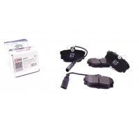 Тормозные колодки задние (c датчиком, 87x53x17) Volkswagen Tiguan / Фольксваген Тигуан 2007-2016 209070 SOLGY (Испания)