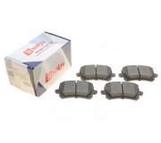 Тормозные колодки задние (без датчика, 105.5x56x17) Volkswagen Tiguan / Фольксваген Тигуан 2007-2016 209110 SOLGY (Испания)