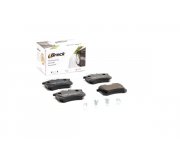 Гальмівні колодки задні (без датчика, 87x53x17) Volkswagen Tiguan / Фольксваген Тігуан 2007-2016 209610070400 BRECK (Польща)