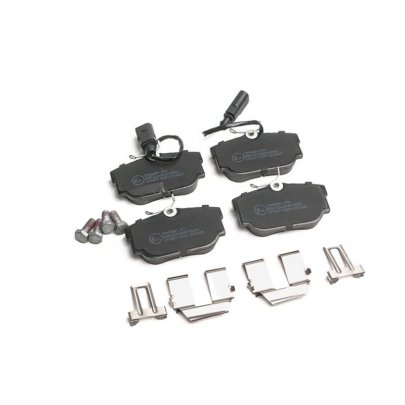 Тормозные колодки задние (c датчиком, 87x53x17) Volkswagen Tiguan / Фольксваген Тигуан 2007-2016 20H9081-JPN JAPAN AUTO (Италия)