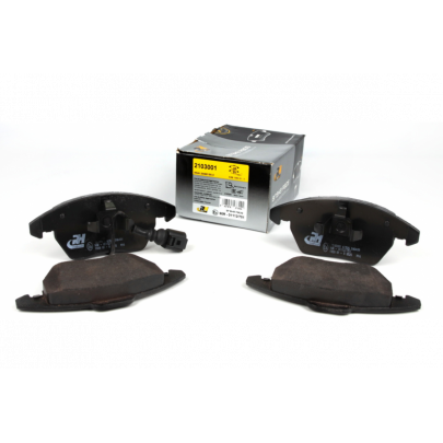 Тормозные колодки передние (с датчиком, 155.2x72x19.8) Volkswagen Tiguan / Фольксваген Тигуан 2007-2016 21030.01 ROADHOUSE (Испания)