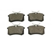 Тормозные колодки задние (без датчика, 87x53x17) Volkswagen Tiguan / Фольксваген Тигуан 2007-2016 215953 HART (Польша)