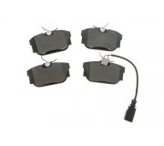 Гальмівні колодки задні (з датчиком, 87x53x17) Volkswagen Tiguan / Фольксваген Тігуан 2007-2016 22-0346-1 METELLI (Італія)