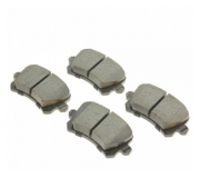 Гальмівні колодки задні (без датчика, 105.5x56x17) Volkswagen Sharan 2 / Фольксваген Шаран 2 2010-2022 22-0806-0 METELLI (Італія)