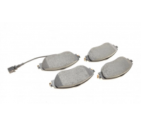 Гальмівні колодки передні (з датчиком, 175.2x69.6x19.8) Volkswagen Tiguan / Фольксваген Тігуан 2007-2016 22-0952-0 METELLI (Італія)