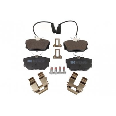 Тормозные колодки задние (c датчиком, 87x53x17) Volkswagen Tiguan / Фольксваген Тигуан 2007-2016 224753 NK (Дания)