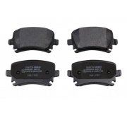 Гальмівні колодки задні (без датчика, 105.5x56x17) Volkswagen Sharan 2 / Фольксваген Шаран 2 2010-2022 224775 NK (Данія)