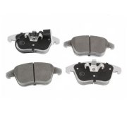 Гальмівні колодки передні (з датчиком, 155.2x72x19.8) Volkswagen Tiguan / Фольксваген Тігуан 2007-2016 231-01-102 ABAKUS (Польща)