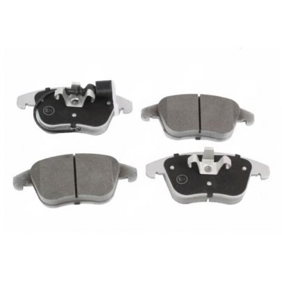 Гальмівні колодки передні (з датчиком, 155.2x72x19.8) Volkswagen Tiguan / Фольксваген Тігуан 2007-2016 231-01-102 ABAKUS (Польща)