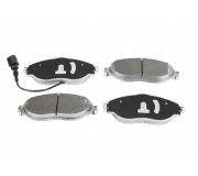 Гальмівні колодки передні (з датчиком, 175.2x69.6x19.8) Volkswagen Tiguan / Фольксваген Тігуан 2007-2016 231-01-146 LORO (Польща)