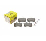 Гальмівні колодки задні (без датчика, 87x53x17) Volkswagen Tiguan / Фольксваген Тігуан 2007-2016 2355401 TEXTAR (Німеччина)