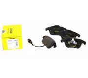 Тормозные колодки передние (с датчиком, 155.1x71.9x20) Volkswagen Tiguan / Фольксваген Тигуан 2007-2016 2433301 TEXTAR (Германия)