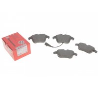 Тормозные колодки передние (с датчиком, 155x66x20) Volkswagen Tiguan / Фольксваген Тигуан 2007-2016 243332001 ZIMMERMANN (Германия)