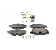 Гальмівні колодки передні (без датчика, 160x65x20) Volkswagen Tiguan / Фольксваген Тігуан 2007-2016 256830070110 BRECK (Польща)