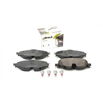 Гальмівні колодки передні (без датчика, 160x65x20) Volkswagen Tiguan / Фольксваген Тігуан 2007-2016 256830070110 BRECK (Польща)