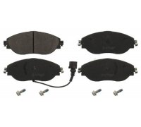 Тормозные колодки передние (с датчиком, 175.2x69.6x19.8) Volkswagen Tiguan / Фольксваген Тигуан 2007-2016 30916868 SWAG (Германия)