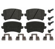 Гальмівні колодки задні (без датчика, 105.5x56x17) Volkswagen Sharan 2 / Фольксваген Шаран 2 2010-2022 30916991 SWAG (Німеччина)