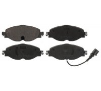 Гальмівні колодки передні (з датчиком, 160x65x20) Volkswagen Tiguan / Фольксваген Тігуан 2007-2016 30916994 SWAG (Німеччина)