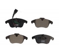 Гальмівні колодки передні (з датчиком, 155.2x72x19.8) Volkswagen Tiguan / Фольксваген Тігуан 2007-2016 320220 DACO (Польща)