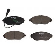 Гальмівні колодки передні (з датчиком, 175.2x69.6x19.8) Volkswagen Tiguan / Фольксваген Тігуан 2007-2016 320223 DACO (Польща)