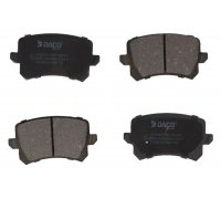 Тормозные колодки задние (без датчика, 105.5x56x17) Volkswagen Tiguan / Фольксваген Тигуан 2007-2016 320232 DACO (Польша)