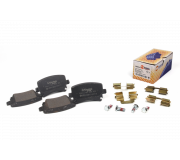 Гальмівні колодки задні (без датчика, 105.5x56x17) Volkswagen Sharan 2 / Фольксваген Шаран 2 2010-2022 3698001 AUTOTECHTEILE (Німеччина)