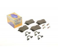 Гальмівні колодки задні (без датчика, 87x53x17) Volkswagen Tiguan / Фольксваген Тігуан 2007-2016 3698020 AUTOTECHTEILE (Німеччина)