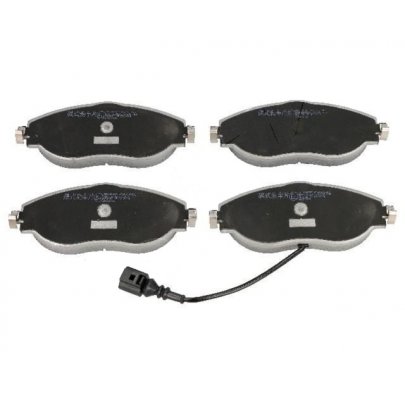 Гальмівні колодки передні (з датчиком, 175.2x69.6x19.8) Volkswagen Tiguan / Фольксваген Тігуан 2007-2016 50-00-0908 Ashika (Італія)