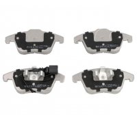 Гальмівні колодки передні (без датчика, 155.2x72x19.8) Volkswagen Tiguan / Фольксваген Тігуан 2007-2016 50-00-0929 Ashika (Італія)