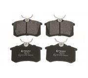 Тормозные колодки задние (без датчика, 87x53x17) Volkswagen Tiguan / Фольксваген Тигуан 2007-2016 5000-0541 PROFIT (Чехия)