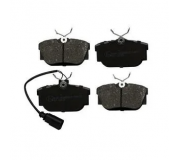 Тормозные колодки задние (c датчиком, 87x53x17) Volkswagen Tiguan / Фольксваген Тигуан 2007-2016 5000-1482 PROFIT (Чехия)