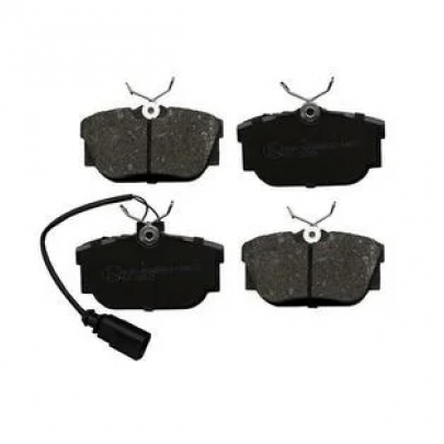 Тормозные колодки задние (c датчиком, 87x53x17) Volkswagen Tiguan / Фольксваген Тигуан 2007-2016 5000-1482 PROFIT (Чехия)