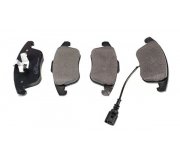 Гальмівні колодки передні (з датчиком, 155.2x72x19.8) Volkswagen Tiguan / Фольксваген Тігуан 2007-2016 5000-4057 PROFIT (Чехія)