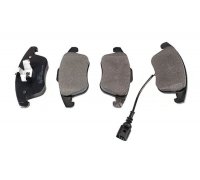 Гальмівні колодки передні (з датчиком, 155x66x20) Volkswagen Tiguan / Фольксваген Тігуан 2007-2016 5000-4057 PROFIT (Чехія)