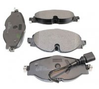 Гальмівні колодки передні (з датчиком, 160x65x20) Volkswagen Tiguan / Фольксваген Тігуан 2007-2016 5000-4433 PROFIT (Чехія)