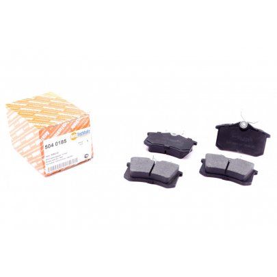 Гальмівні колодки задні (без датчика, 87x53x17) Volkswagen Tiguan / Фольксваген Тігуан 2007-2016 5040185 AUTOTECHTEILE (Німеччина)