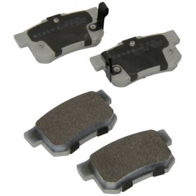 Гальмівні колодки задні (без датчика, 87x53x17) Volkswagen Tiguan / Фольксваген Тігуан 2007-2016 51-00-00002 Ashika (Італія)